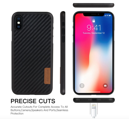 Chehol G Case Dark Series Dlya Iphone Xs Max Black Carbon